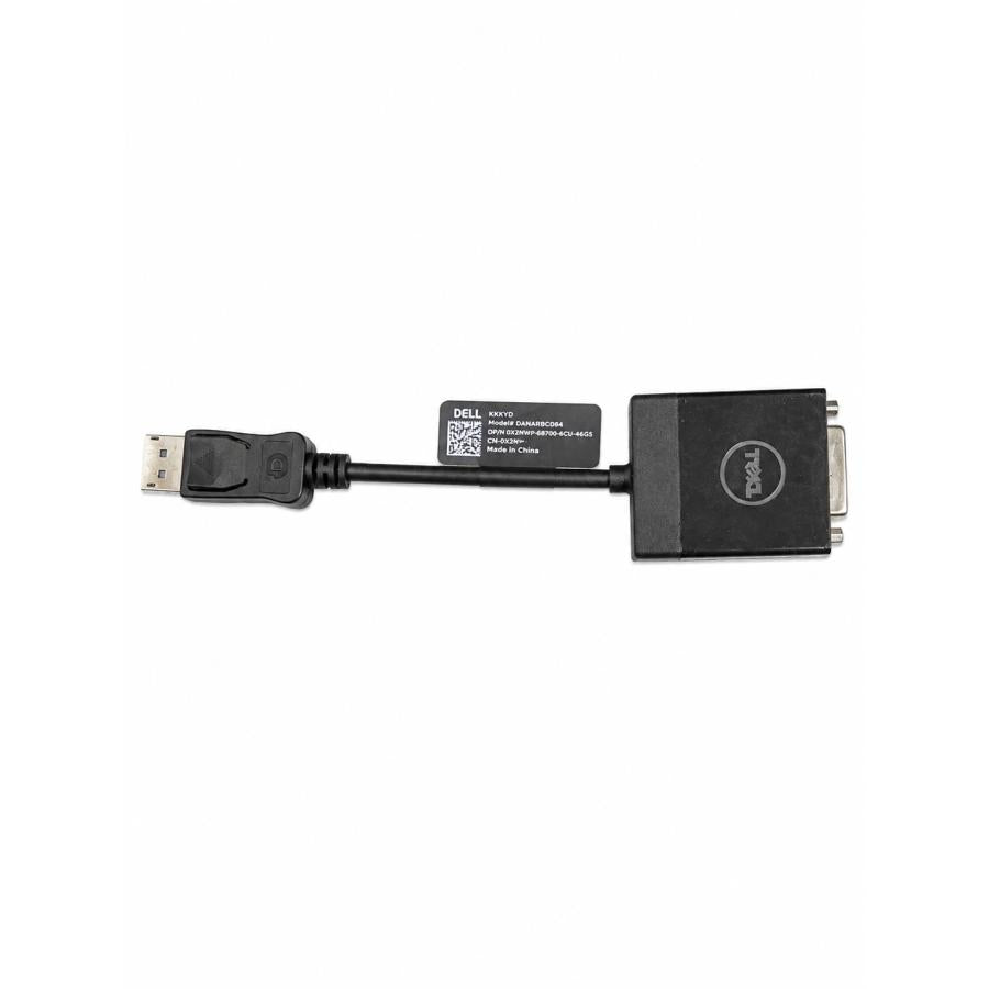 Dell純正 DisplayPort→DVI 変換アダプター 中古 動作確認済 ディスプレイ モニター接続